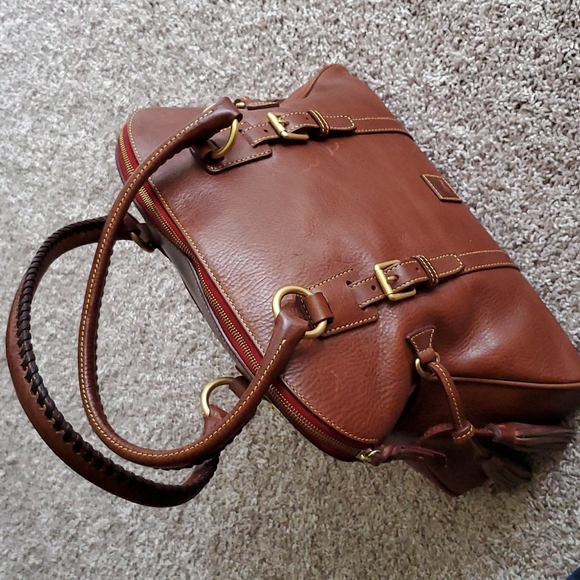 Dooney & Bourke Florentine Domed Buckle Satchel - Picture 2 of 10